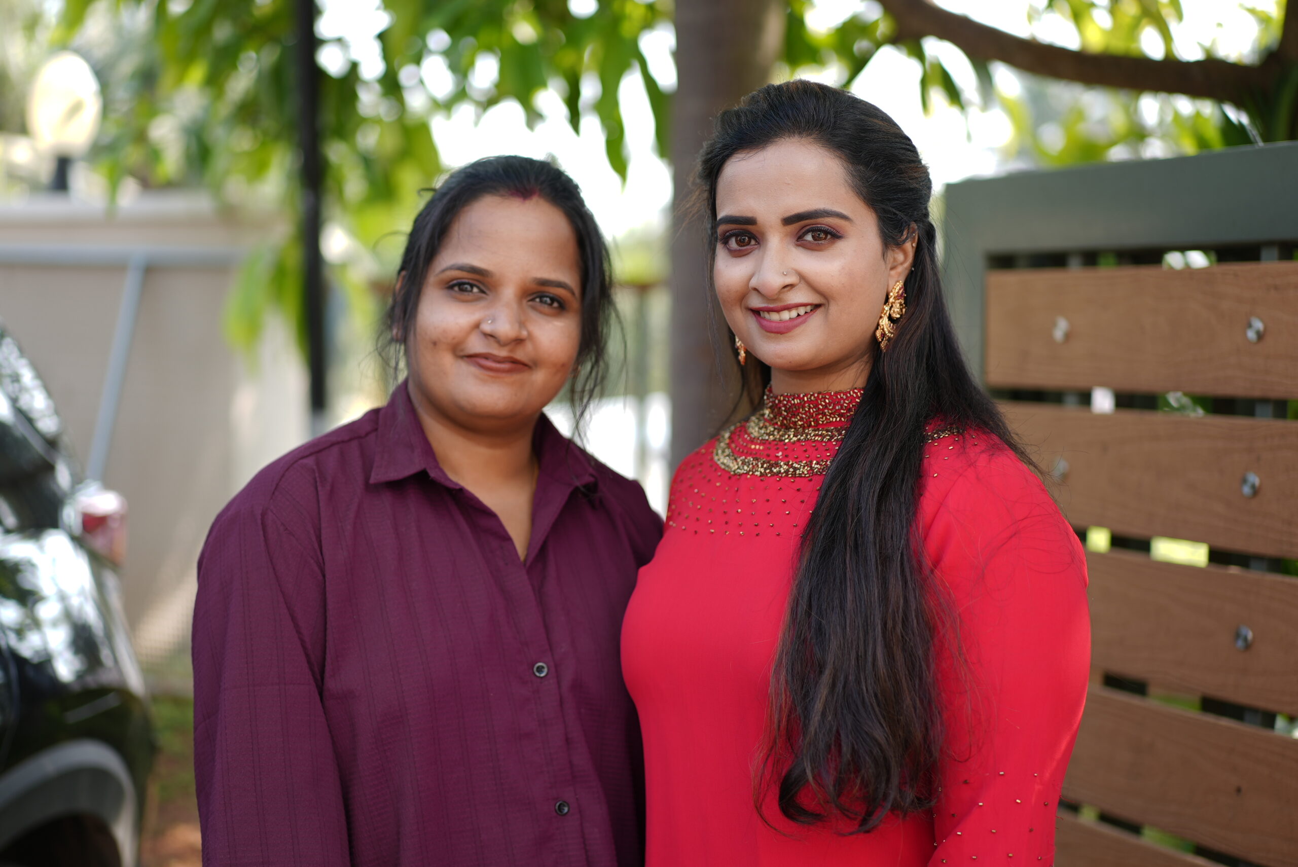 "Timeless bridal beauty with makeup done by a renowned makeup artist in Kerala."